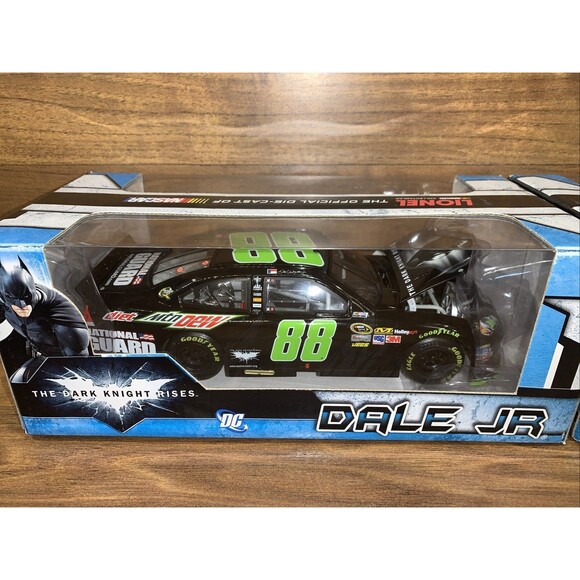 Dale Jr 2012 Impala #88 Diet Dew Dark Knight Nascar 1/24 Black & Silver Diecast - Picture 2 of 11